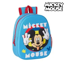 Çanta 3D për fëmijë Mickey Mouse blu e çelët
