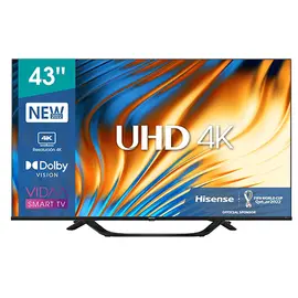 TV 43" HISENSE LED SMART ULTRA HD 4K, 1700 PCI, VIDAA U 5.0