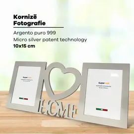 Korniza Druri LOVE, MDF/Xham (18x42)cm, Foto (10x15) cm