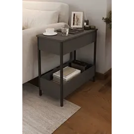 MOBILJE METAL SIDE TABLE - Anthracite