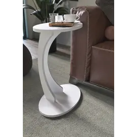 MOBILJE ELLIPSE SIDE TABLE - WHITE