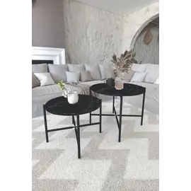 MOBILJE 2 SETS ROUND COFFEE TABLE - BENDIR