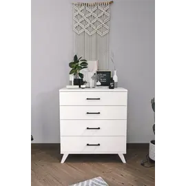 MOBILJE DRESSER WITH LEG - WHITE