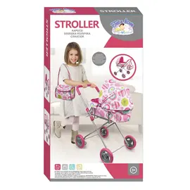 Karrocë lodër rozë