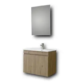 Mobilje Hidrosanitare Modeli OMEGA BEIGE OAK 80x45cm