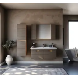 Mobilje Hidrosanitare Modeli VEGA MATTE BROWN 100x45cm