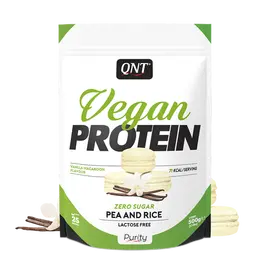 Vegan protein 500gr vanilla/macaron QNT