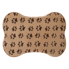 Rrugicë për kafshë shtëpiake me stampime putrash, 58x42 cm