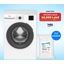 LAVATRICE BEKO BM1WFSU39223WA 9KG 1200 rpm A + Detergjent Dhurate