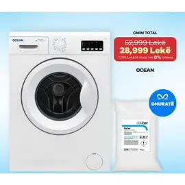 Lavatrice OCEAN WFO 1080 L 8 KG 1000 rpm A+++ + Detergjent Dhurate
