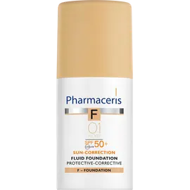 Fondatinë fluide korrigjuese me SPF 50+ ngjyrë Ivory 01 Pharmaceris Protective-Corrective 30 ml