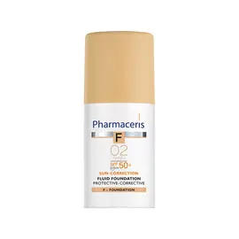 Fondatinë fluide korrigjuese me SPF 50+ ngjyrë Sand 02 Pharmaceris Protective-Corrective 30 ml