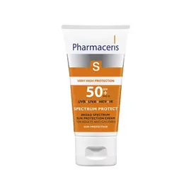 Krem mbrojtës me spektër të gjerë SPF 50+ për gjithë familjen Pharmaceris Broad Spectrum 50 ml