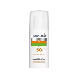 Krem mbrojtës për lëkurë akneike me SPF 50+ Pharmaceris Medi Acne Protect 50 ml