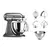 MIKSER STATIK KITCHENDAID-5KSM175PSEMS Medalion Silver