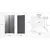 Frigorifer Samsung RS70F64KEFEO Side by Side 640 L No Frost me Wi-Fi & AI Energy Mode, 4 imazh