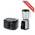 Set Friteze me Vaj Zilan ZLN2317 2.5L 1800W + Blender Tavoline Zilan ZLN3925 1.5L 1000W