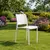 Karrige outdoor Lodi white ergonomike për ambiente të brendshme dhe të jashtme, 2 imazh