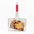 Zgarë dore për barbekju 25x35 cm për mish peshk dhe perime