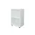 MOBILJE FOLDER WITH 2 SHELVES - WHITE, 4 imazh