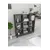 MOBILJE CUBE/SQUARE BOOKSHELF - ANTHRACITE, 4 imazh