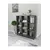MOBILJE CUBE/SQUARE BOOKSHELF - ANTHRACITE, 5 imazh