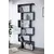 MOBILJE ZiGZAG BOOKSHELF WITH 6 SHELVES - ANTHRACITE, 2 imazh