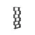MOBILJE ZiGZAG BOOKSHELF WITH 6 SHELVES - ANTHRACITE, 3 imazh