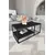MOBILJE 2 SHELVES METAL COFFEE TABLE - BENDIR, 2 imazh