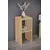 MOBILJE 2 SHELVES CHIPBOARD NIGHTSTAND - PINE