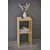 MOBILJE 2 SHELVES CHIPBOARD NIGHTSTAND - PINE, 2 imazh
