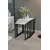 MOBILJE METAL NESTING TABLE - WHITE, 2 imazh