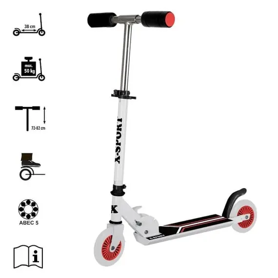 Skuter i bardhë i zi