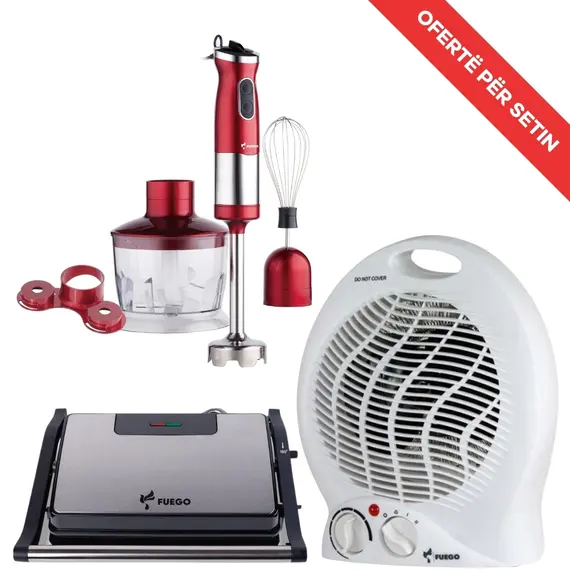 Set Ngrohese FUEGO FH04 + Blender Dore FUEGO ESTMS-700W + Toster-Grill FUEGO Y-8801