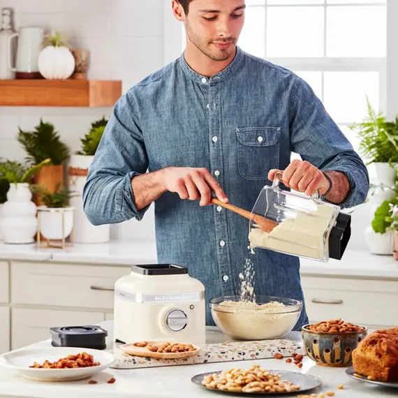 BLENDER K400 KITCHENAID-5KSB4026EAC Almond cream, 4 imazh