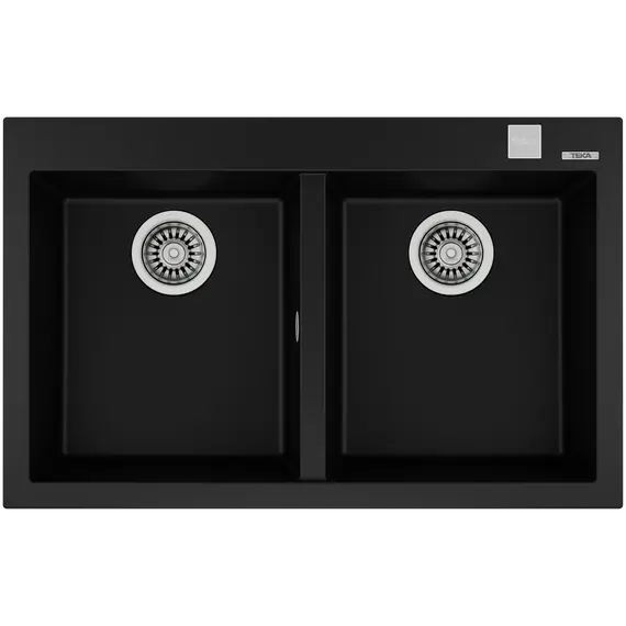 LAVAPJATE GRANITI TEKA FORSQUARE 2B 790 TG Black
