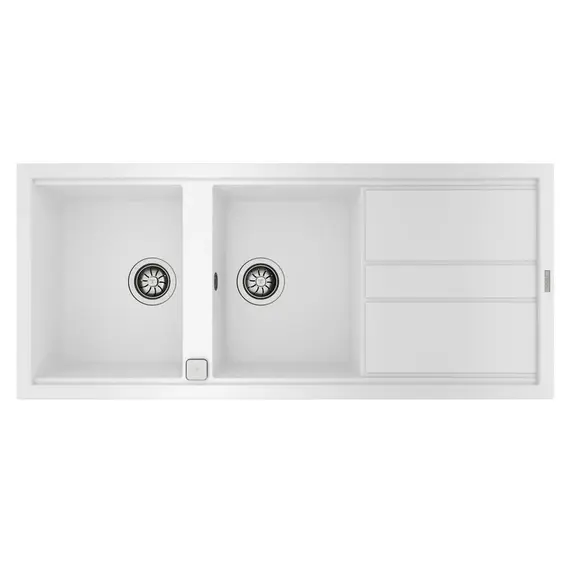 LAVAPJATE GRANITI TEKA NOVA 80 B-TG 2B 1D Artic white