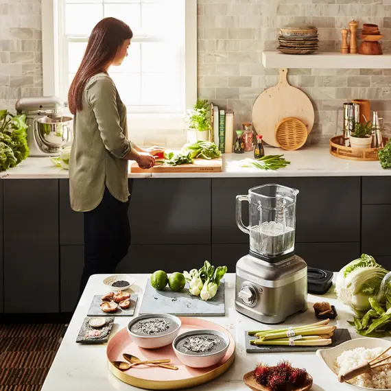 BLENDER K400 KITCHENAID-5KSB4026EMS Medalion silver, 5 imazh