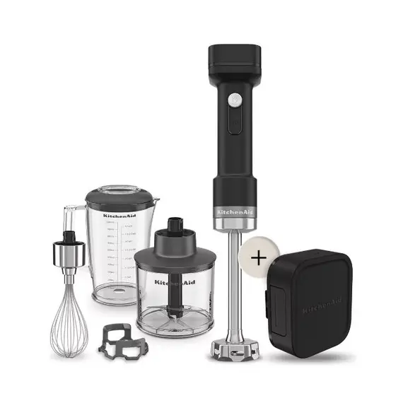 BLENDER DORE ME BATERI SET KITCHENAID GO-5KHBRV75BM Matte Black
