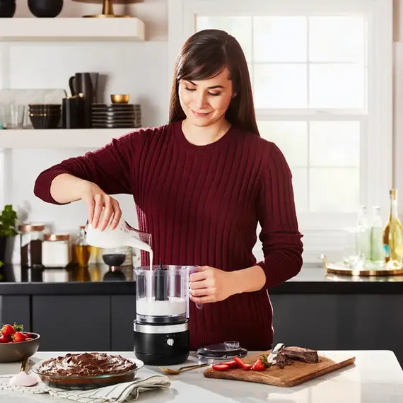 GRIRËS USHQIMI KITCHENAID-5KFCB519EBM Matte Black, 4 imazh