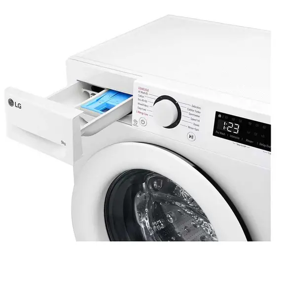 Lavatrice LG F2WR509SWW 9Kg 1200rpm Inverter Direct Drive TurboWash 360° – Klasa A, 4 imazh