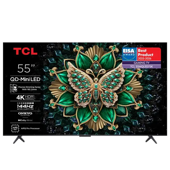 TV 55" TCL 55C69K MiniLED QD-Mini LED 4K Ultra HD Smart Google TV (2025)