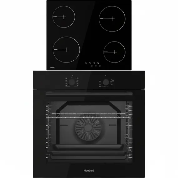 Set Furre HOOBART COHBSFBI801B + Suprine HOOBART CHHBSF6401T + Aspirator HOOBART CHHBTM52FBIB, 2 imazh