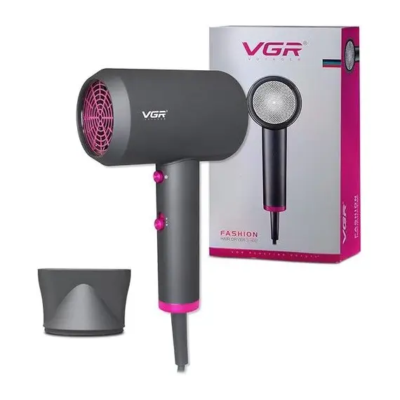 Tharëse Flokësh Profesionale VGR V-400 2000W me Teknologji Jonike dhe Mbrojtje Termike, 2 imazh