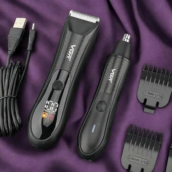 Makine Trupi & Hunde VGR V-934 Profesionale Waterproof IPX7 me Tehe Qeramike dhe USB Rechargeable, 3 imazh