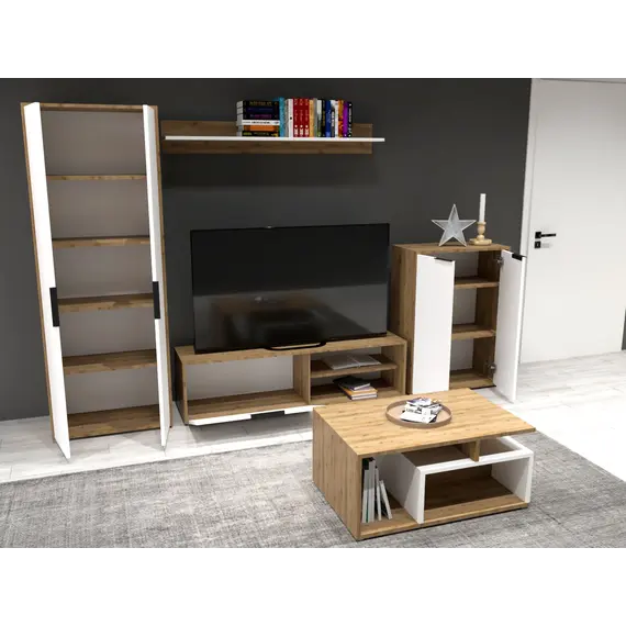 Mobilje CLAUDIA Set dhome ndenjeje Atlantik/i bardhë, 2 imazh