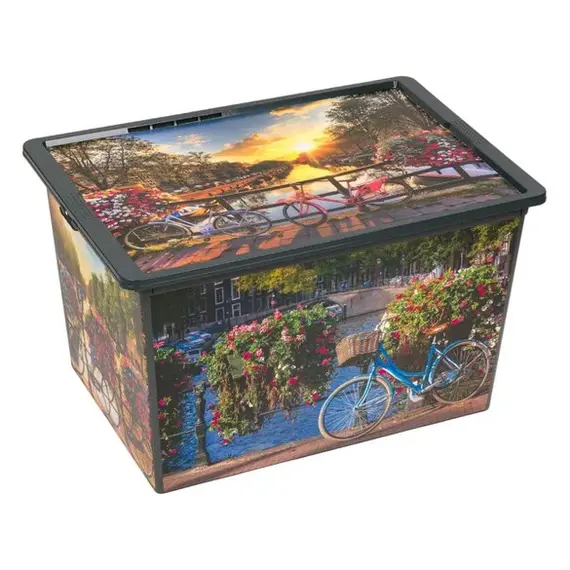 Kuti Plastike "Amsterdam" 50 litra 52.5x37x31 cm