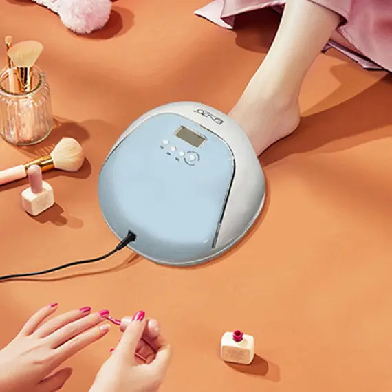 Lampë Tharëse Thonjsh ENZO EN-018 UV/LED 240W me Sensor Infrared – Profesionale për Manikyr & Pedikyr, Ngjyrë: 021 - Blu, 2 imazh