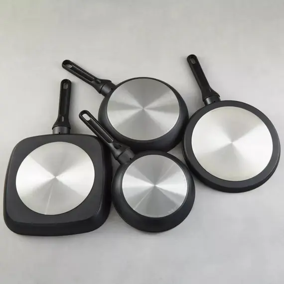 Set Tiganesh Me Lopate Black Helix 5 cope, 4 imazh