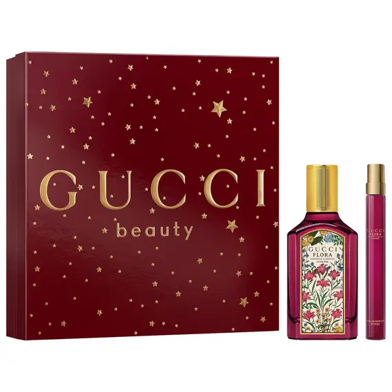 Set Gucci Flora Gorgeous Gardenia Intense EDP 50 ml – Aromë Florale Drunore për Femra